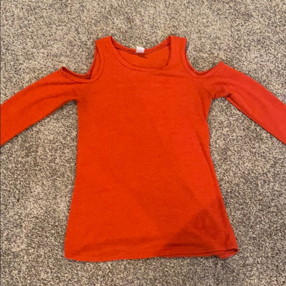 Boutique orange top